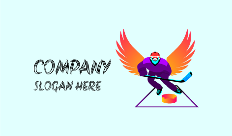 Speedy Hockey Round Logo