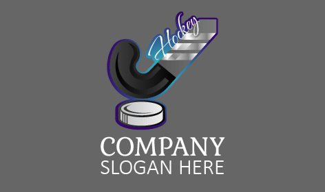 Transparent Hockey Stick Logo