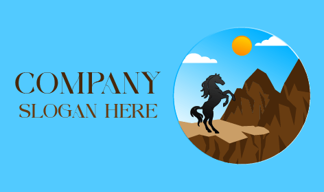 Hill Adventure Horse Logo