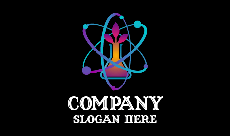 Chemical Laboratory Industrial Logo