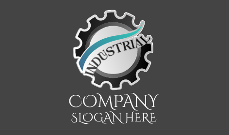 Engineering Gear Industrial Logo