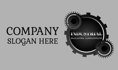Gray Machinery Industrial Logo