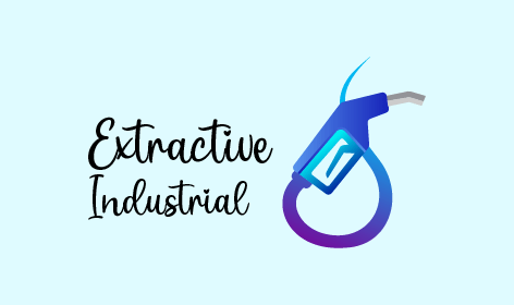 Petrol Pump Industrial Logo