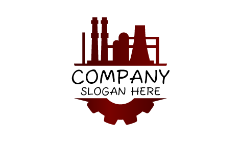 Vivid Industrial Building Logo