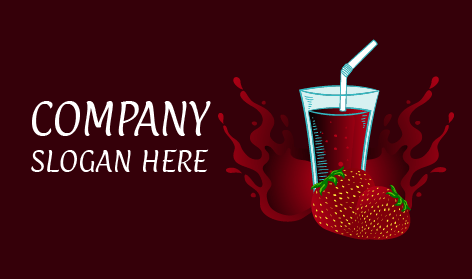 Chilled Strawberry Juice Logo