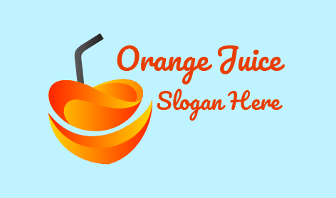 Dynamic Colorful Juice Logo