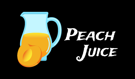 Fruity Peach Juice Logo