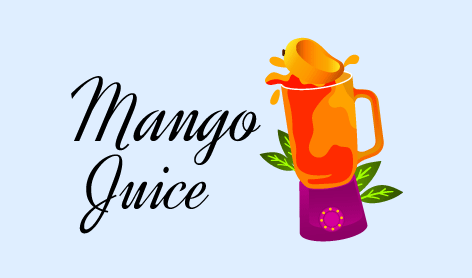 Mango Juice Blender Logo