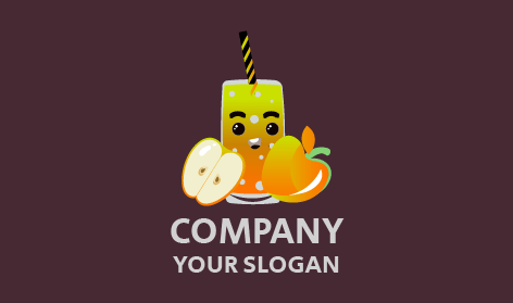 Smiley Juice Glass Logo