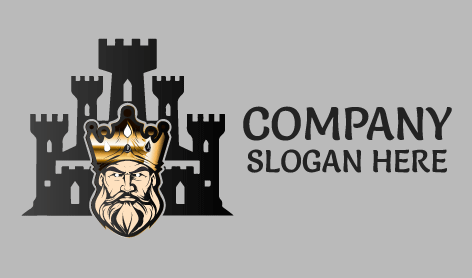 Black King Castle Logo