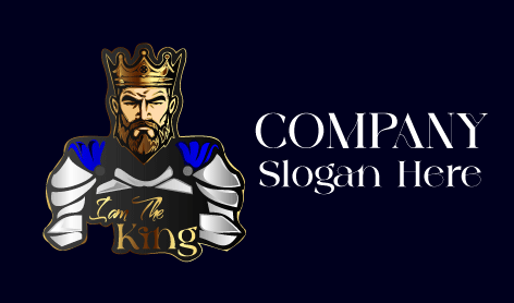 Brown Beard King Logo