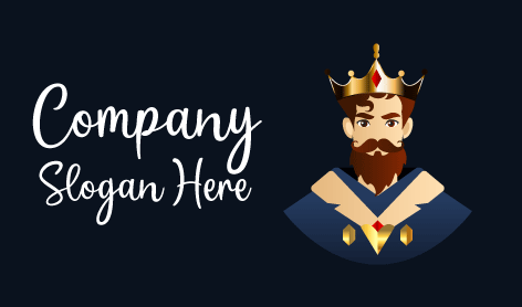 Royal Cartoon King Logo