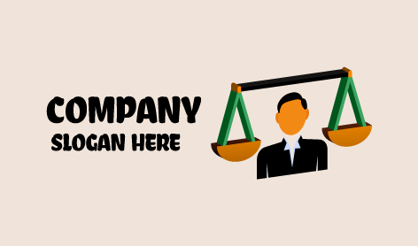 Black Coat Lawyer Logo