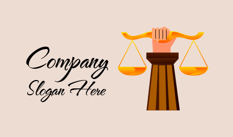 Golden Scale Lawyer Logo