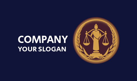 Lawyer Judging Scale Logo