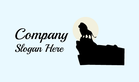 Black Cliff Lion Logo