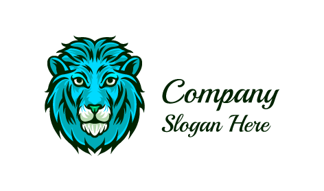 Creative Avatar Lion Logo