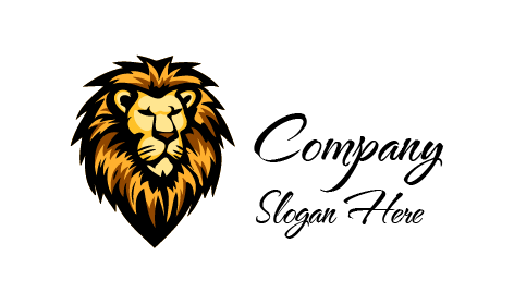 Solemn Wisdom Lion Logo