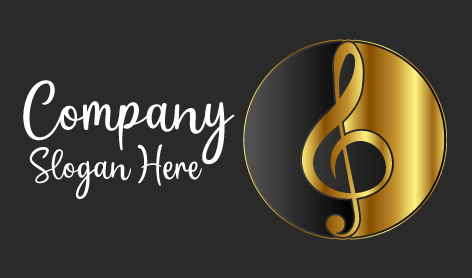 Dual Colored Music Logo