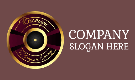 Harmonious Luxury Music Logo