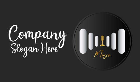 Mesmerizing Gentle Music Logo