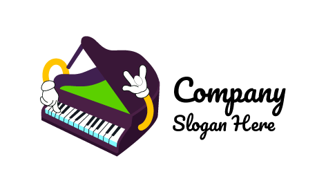 Piano Table Music Logo