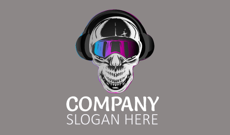 Skull Smile Music Logo