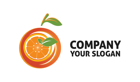 Citrus Orange Flavor Logo