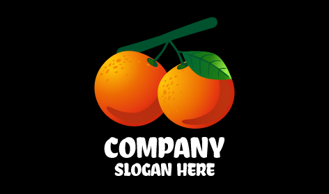 Freshly Produced Orange Logo
