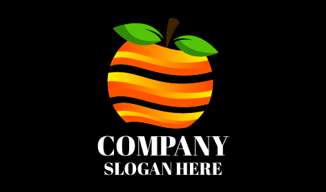 Shining Swirl Orange Logo