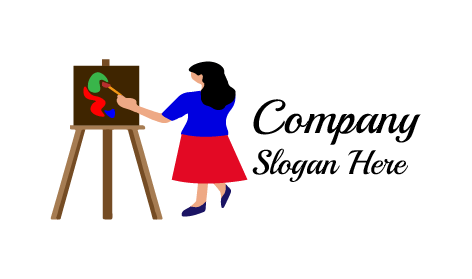 Canvas Art Painter Logo