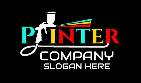Gun Machine Painter Logo