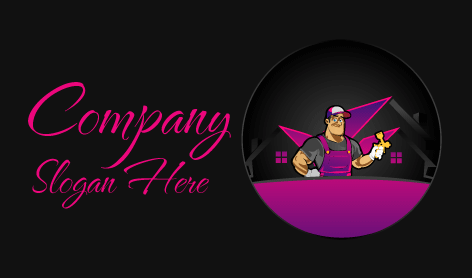 Highly Skilled Painter Logo