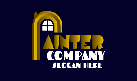 Yellow Master Painter Logo