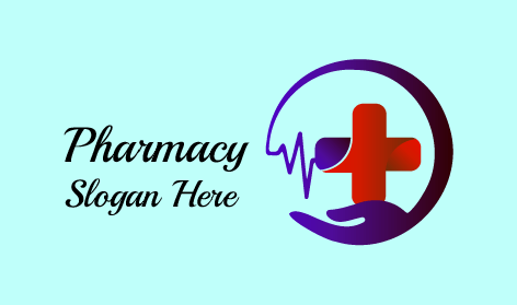 Care Blue Hand Pharmacy Logo