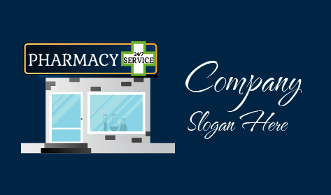 Diagnostic Laboratory Pharmacy Logo