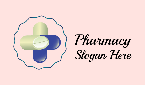 Healthcare Pharmacy Product Logo