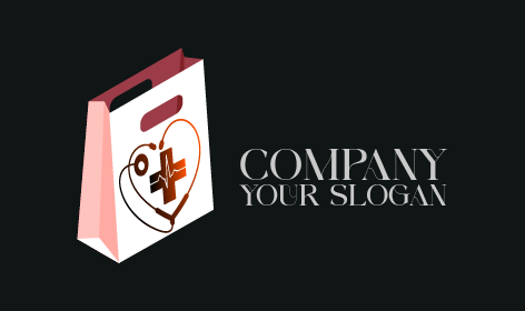 Pharmacy Shopping Bag Logo