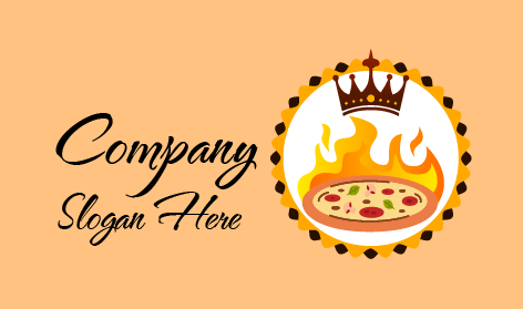 Brown Crown Pizza Logo
