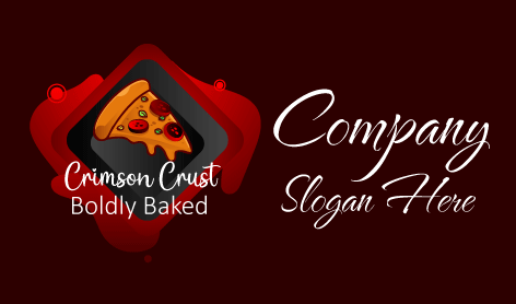 Crimson Crust Pizza Logo