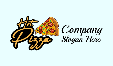 Hot Pizza Cafe Logo