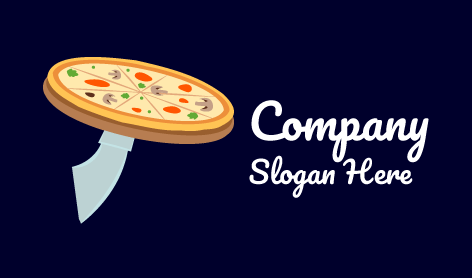 Mushroom Grilled Pizza Logo