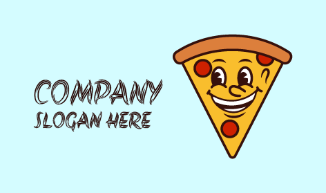 Naughty Smile Pizza Logo