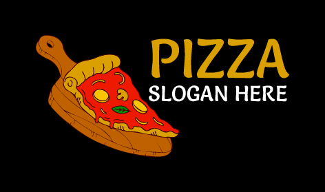 Pizza Single Slice Logo