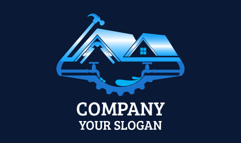 Dwelling Plumbing Servicing Logo