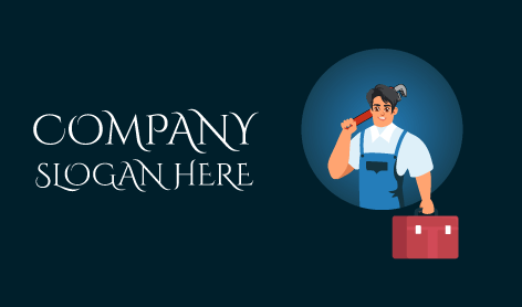 Heavy Duty Tool Plumber Logo