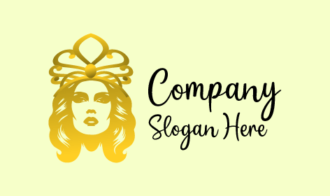 Dainty Queen Crown Logo