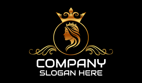 Exceptionally Styled Queen Logo