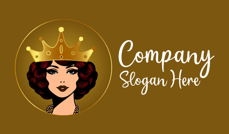 Premium Fashion Queen Logo