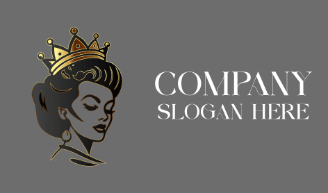 Queen Prideful Pose Logo